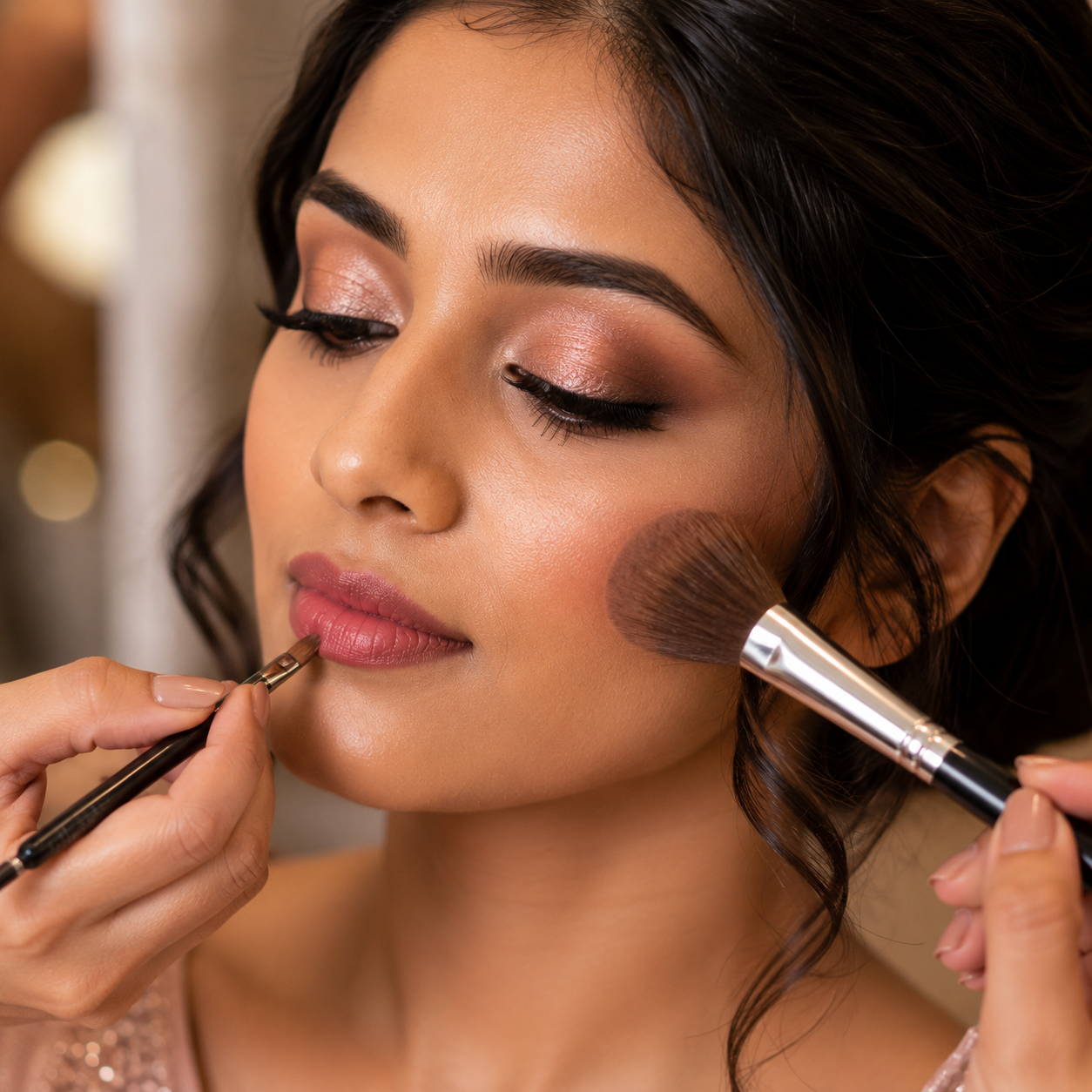 Makeup work by Manali Herbal Beauty Parlour